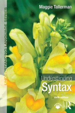 Understanding Syntax (eBook, ePUB) - Tallerman, Maggie