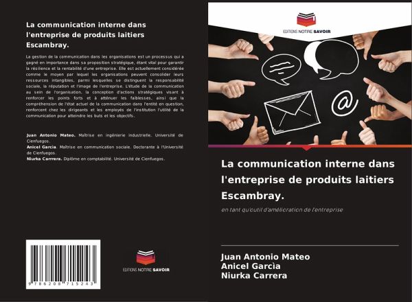 La communication interne dans l'entreprise de produits laitiers Escambray.