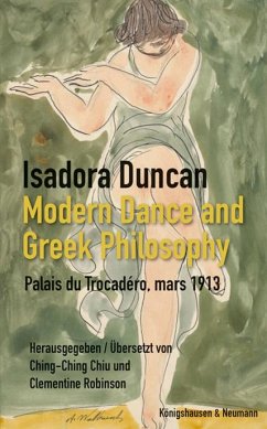 Cover Modern Dance and Greek Philosophy
