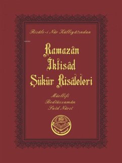 Ramazan - Iktisat-Sükür Risalesi Cep Boy - Said Nursi, Bediüzzaman