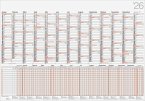 rido/idé 7033710006   Plakatkalender Mod. Kombi 2026   980×685 mm