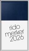 rido/idé 7035003386 Vormerkbuch Mod. Merker 2026 108×201 mm, Kunststoff, dunkelblau rido/idé 7035003386 Vormerkbuch Mod. Merker 2026 108×201 mm, Kunststoff, dunkelblau