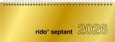 rido/idé 7036121916 Querterminbuch Mod. septant 2026 305×105 mm, Karton, goldfarben rido/idé 7036121916 Querterminbuch Mod. septant 2026 305×105 mm, Karton, goldfarben