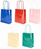 Papiertüten Set, Magic Rainbow, S, FSC MIX, 12 x 15 x 5,5 cm, 5 Stk, glänzend