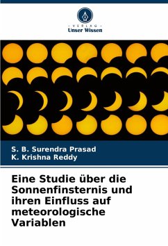 Cover Eine Studie über die Sonnenfinsternis und ihren Einfluss auf meteorologische Variablen