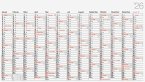 rido/idé 7033690006   Plakatkalender Mod. young design XL 2026   1390×790 mm