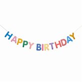 Girlande Happy Birthday, Magic Rainbow FSC MIX, 5m