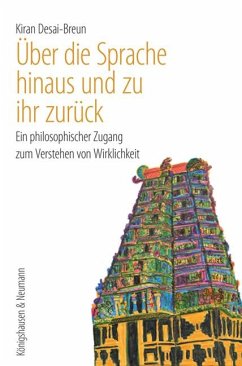 Cover Über die Sprache hinaus und zu ihr zurück