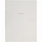 Notizbuch L, Offwhite, 80 Blatt, 100 g/m²