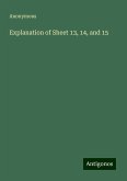 Explanation of Sheet 13, 14, and 15