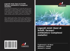 Ligandi misti (basi di Schiff, farmaci antibiotici) Complessi metallici - Al-Noor, Taghreed H.;Mahdi, Raheem T.;Ismael, Ahmed H.