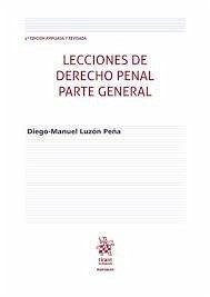 Cover Lecciones de Derecho Penal parte general 4Âª Edición ampliada y revisada