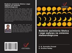 Cover Badanie za¿mienia S¿o¿ca i jego wp¿ywu na zmienne meteorologiczne