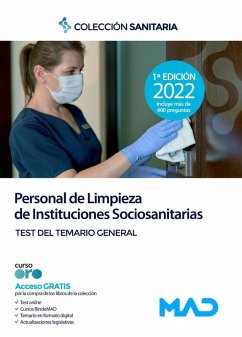 Cover Personal de limpieza de instituciones sociosanitarios : test del temario general