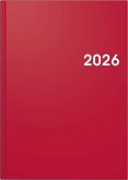 BRUNNEN 1079561016 Buchkalender Mod. 795 2026 A5, Kunststoff, rot BRUNNEN 1079561016 Buchkalender Mod. 795 2026 A5, Kunststoff, rot