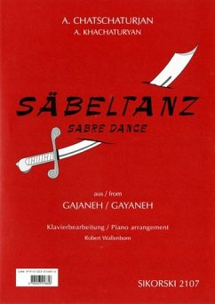 Cover Säbeltanz aus Gajaneh für Klavier