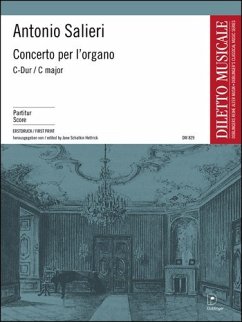 Cover Concerto C-Dur für Orgel und Orchester Partitur (=Orgelstimme)
