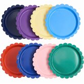 Pappteller Mix, Magic Rainbow, FSC MIX, 8 Stk, 8 verschiedene Farben, 23 cm, 350 g/m²