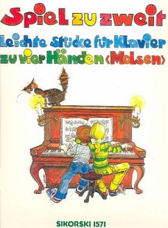 Cover Spiel zu zweit Leichte Stücke für Klavier zu 4 Händen