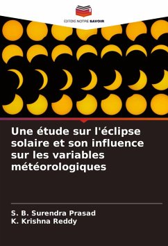 Cover Une étude sur l'éclipse solaire et son influence sur les variables météorologiques
