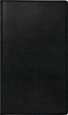 rido/idé 7012144906   Taschenkalender Mod. TM 15 2026   A6, Kunstleder, schwarz