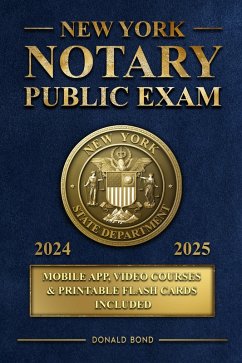 New York Notary Public Exam (eBook, ePUB) - Bond, Donald