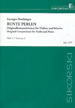 Cover Bunte Perlen Band 2 für Violine und Klavier