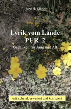 Cover Lyrik vom Lande Pur 2 Gedanken für Jung und Alt