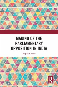 Cover Making of the Parliamentary Opposition in India (eBook, ePUB)