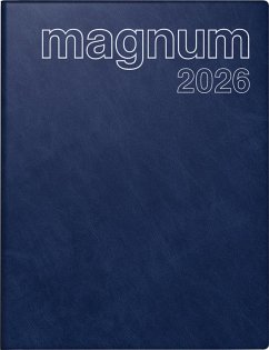 Cover rido/idé 7027042386   Buchkalender Mod. magnum 2026   183×240 mm, Kunststoff, dunkelblau
