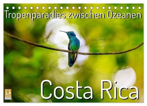 Tropenparadies zwischen Ozeanen Costa Rica (Tischkalender 2026 DIN A5 quer), CALVENDO Monatskalender Tropenparadies zwischen Ozeanen Costa Rica (Tischkalender 2026 DIN A5 quer), CALVENDO Monatskalender