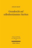 Grundrecht auf selbstbestimmtes Sterben Grundrecht auf selbstbestimmtes Sterben