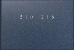 rido/idé 7017563306   Taschenkalender Mod. Septimus 2026   A6 quer, Kunststoff, blau