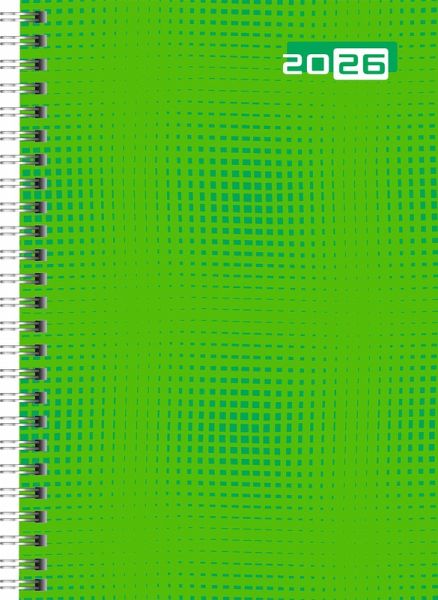 rido/idé 7021007016   Buchkalender Mod. futura 2 2026   A5, Papier, grün