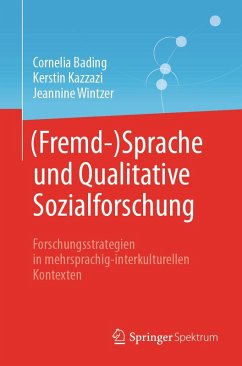 Cover (Fremd-)Sprache und Qualitative Sozialforschung (eBook, PDF)