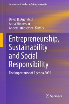 Cover Entrepreneurship, Sustainability and Social Responsibility (eBook, PDF)