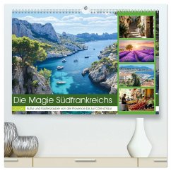 Cover Die Magie Südfrankreichs (hochwertiger Premium Wandkalender 2026 DIN A2 quer), Kunstdruck in Hochglanz