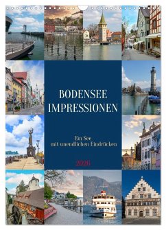 Bodensee Impressionen (Wandkalender 2026 DIN A3 hoch), CALVENDO Monatskalender - Calvendo;Meutzner, Dirk