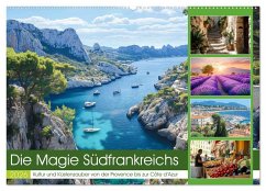 Cover Die Magie Südfrankreichs (Wandkalender 2026 DIN A2 quer), CALVENDO Monatskalender