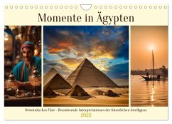 Cover Momente in Ägypten (Wandkalender 2026 DIN A4 quer), CALVENDO Monatskalender