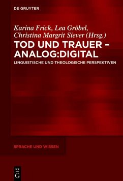 Tod und Trauer - analog:digital (eBook, ePUB)