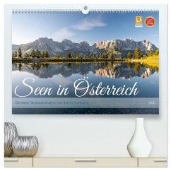 Cover Seen in Österreich (hochwertiger Premium Wandkalender 2026 DIN A2 quer), Kunstdruck in Hochglanz