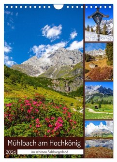 Cover Mühlbach am Hochkönig (Wandkalender 2026 DIN A4 hoch), CALVENDO Monatskalender