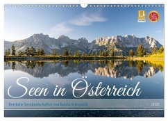 Cover Seen in Österreich (Wandkalender 2026 DIN A3 quer), CALVENDO Monatskalender
