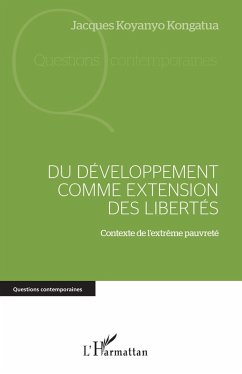 Cover Du développement comme extension des libertés