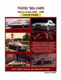 Those 80s Cars - GM (Color Pages)