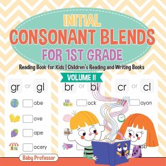 Initial Consonant Blends for 1st Grade Volume II - Reading Book for Kids   Children's Reading and Writing Books - Baby