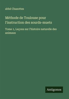 Cover Méthode de Toulouse pour l'instruction des sourds-muets