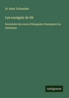 Cover Les renégats de 89