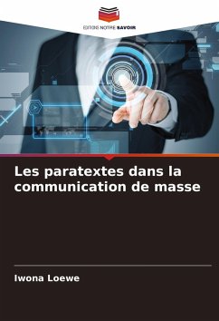 Cover Les paratextes dans la communication de masse